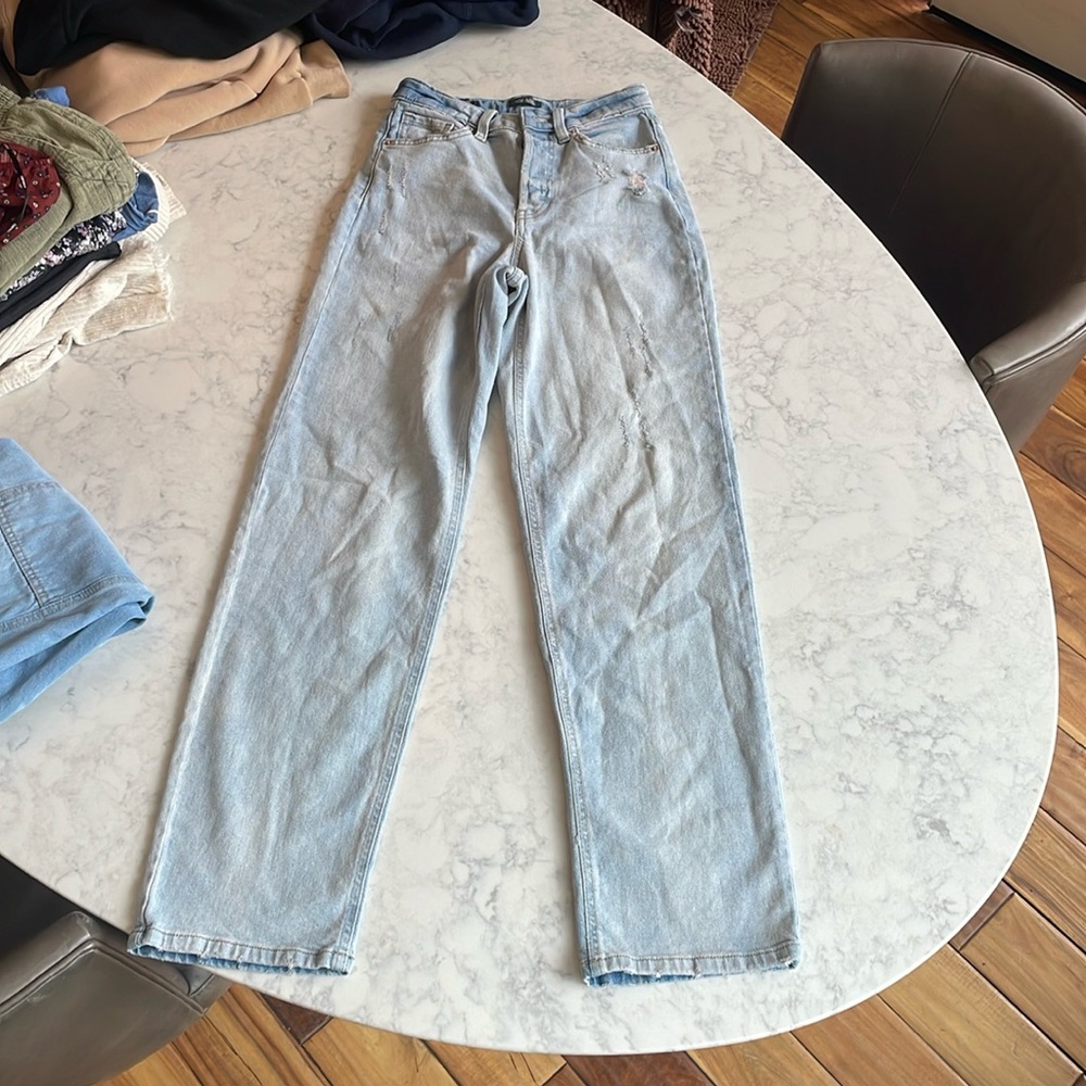 Light wash jeans from target size 0